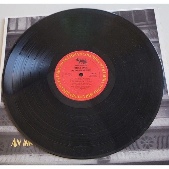 Billy Joel An Innocent Man 1983 LP Columbia Records BL 38837 Vinyl Album - Picture 3 of 4